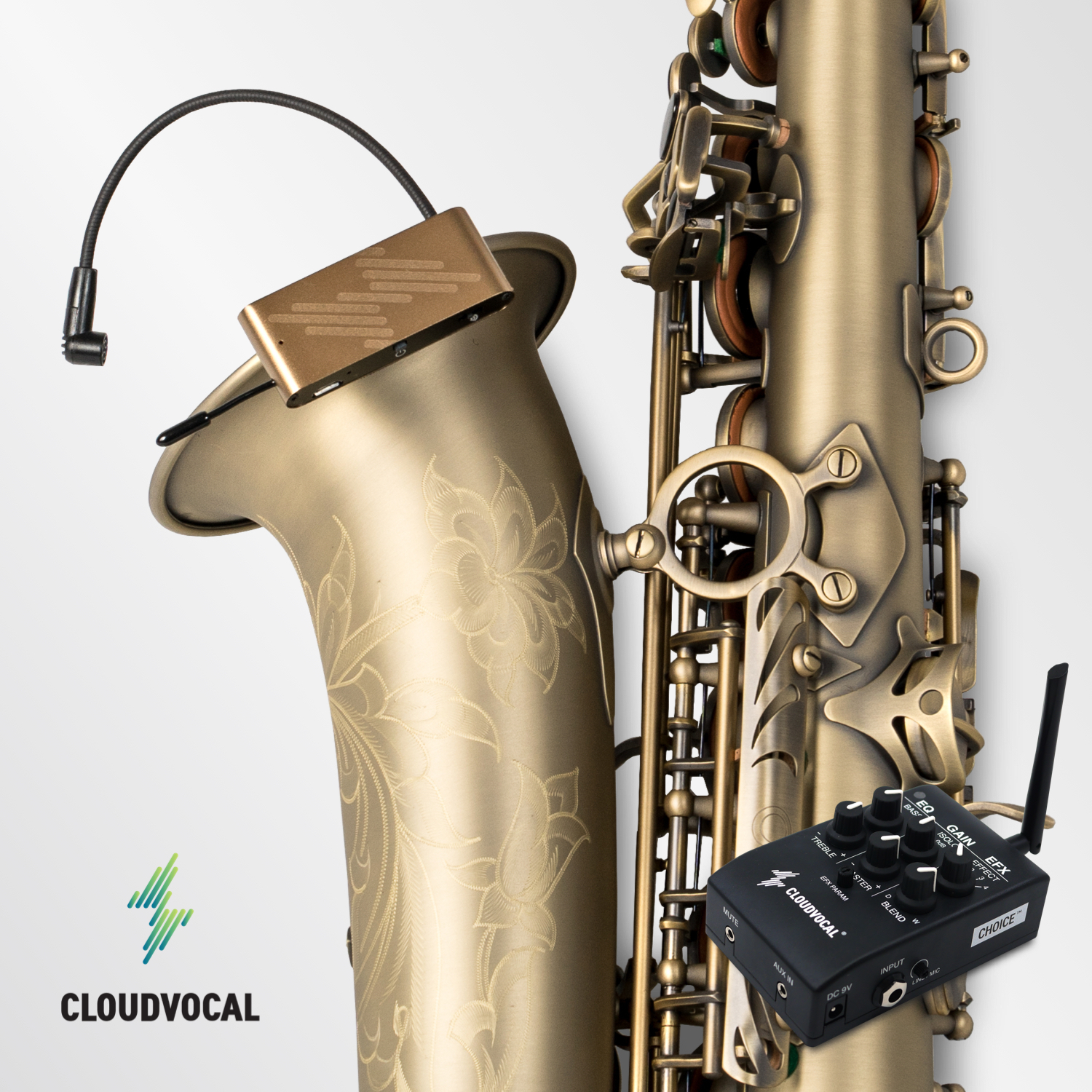 新品即決 CLOUDVOCAL 管楽器用ワイヤレスマイク (クラウドボーカル