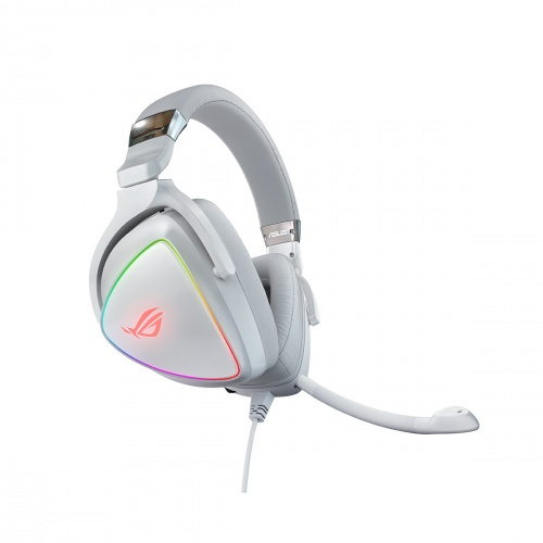 米特3C數位–ASUS 華碩 ROG Delta White 電競耳機-幻白限定款/90YH02HW-B2UA00