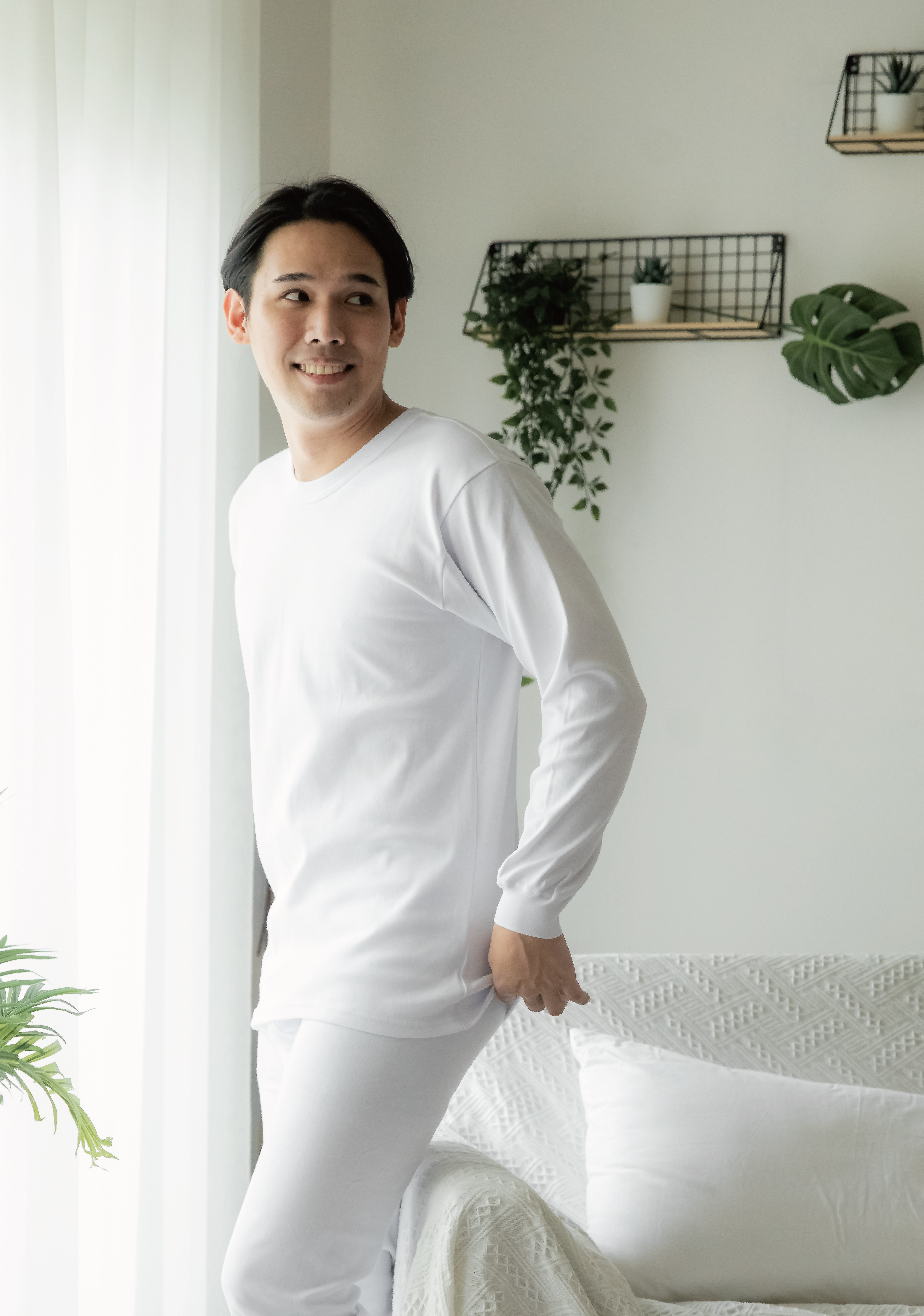 小三福 三福 棉質男性長袖T