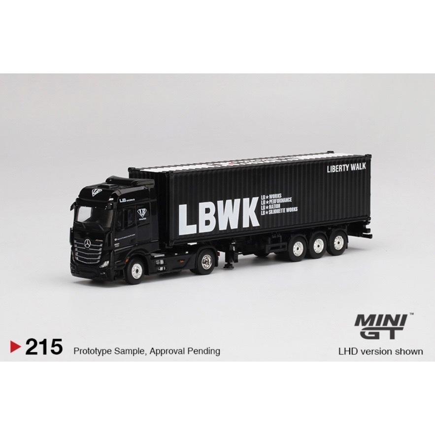 1/64 Mercedes-Benz Actros  With 40 Ft Container "LBWK"