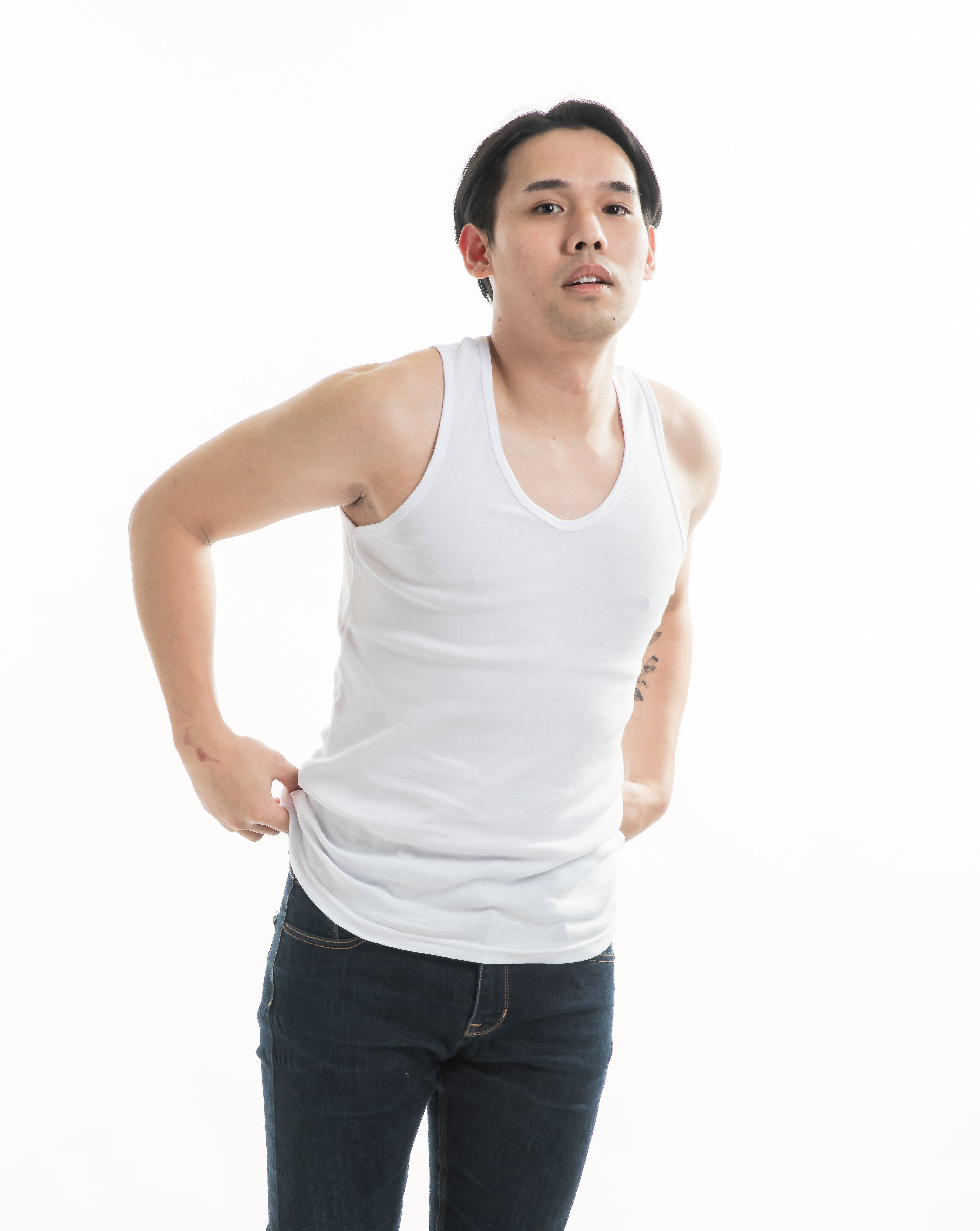 小三福 三福 簡約純白羅紋男大背心(S~2XL)