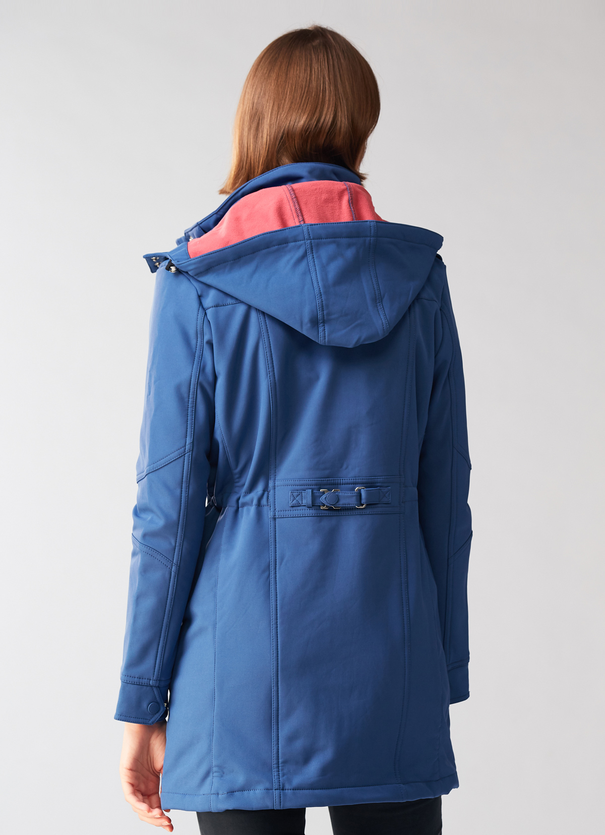 【惜福品】跨界機能女防寒外套-1720WJ-綻海藍/ 粉嫣紅