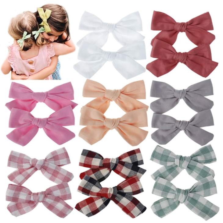 Color Bow Clip