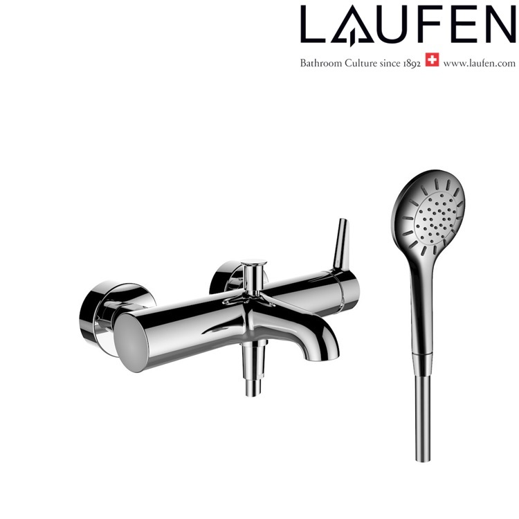 Laufen "Val" HF901760100600 (3.2138.7.004.131.1) Bath Mixer with handshower & hose