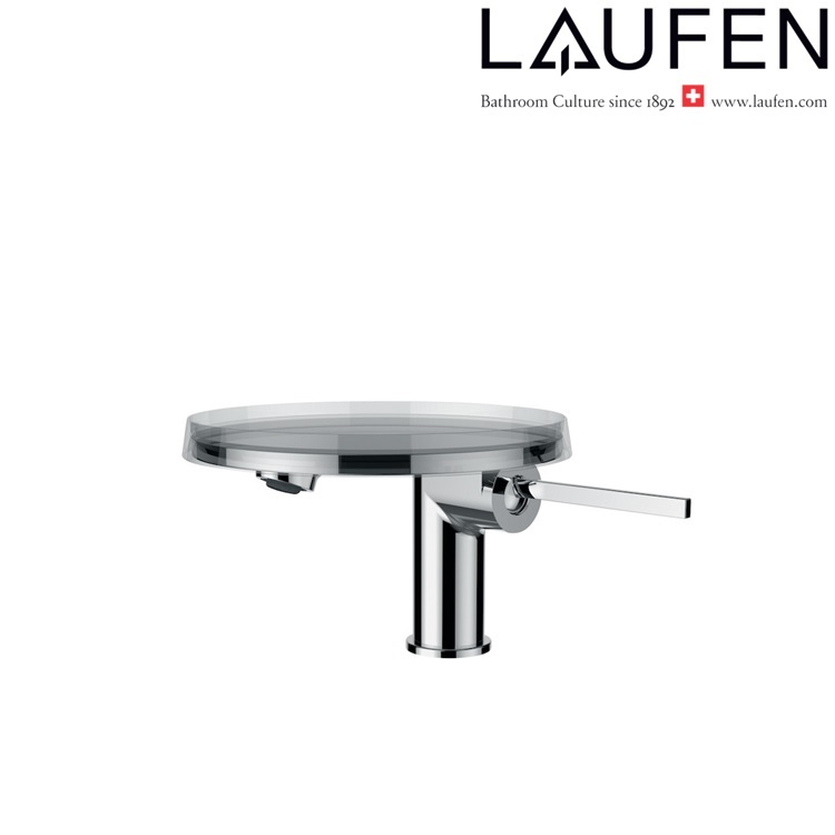 Laufen "Kartell by LAUFEN" 3.1133.1.004.110.1 Basin Mixer with transparent disc