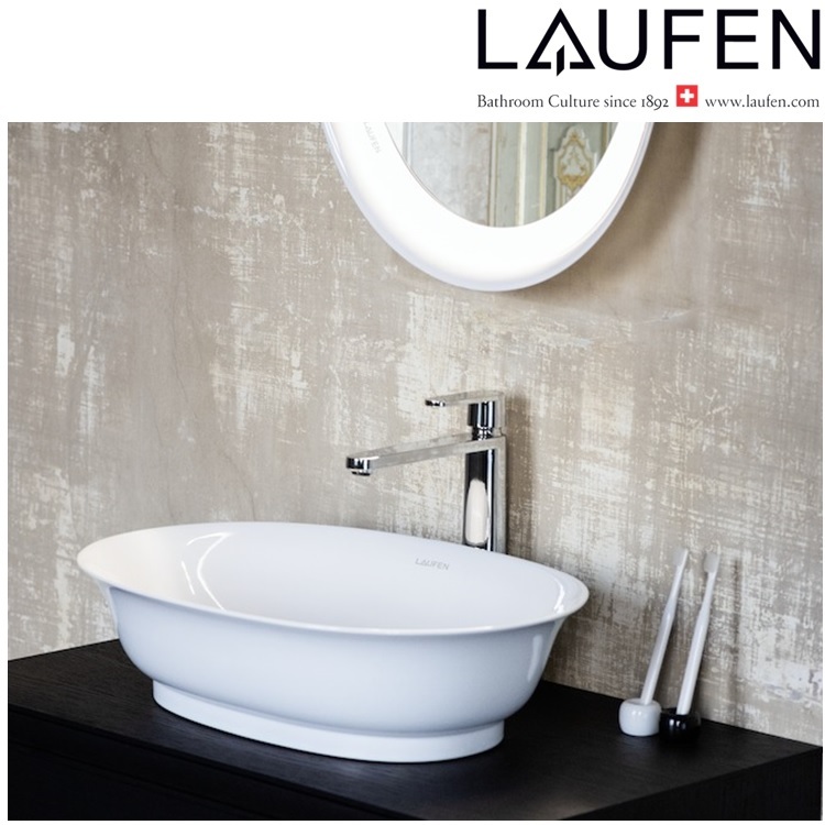 Laufen "The New Classic" 8.1285.3.000.109.1 Countertop Washbasin (with Overflow) *SaphirKeramik*