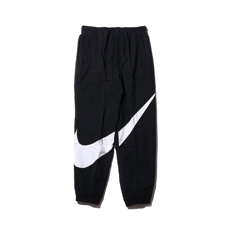 NIKE Big Swoosh Pant 黑 大勾勾 風褲 AR9895-010 [EW]
