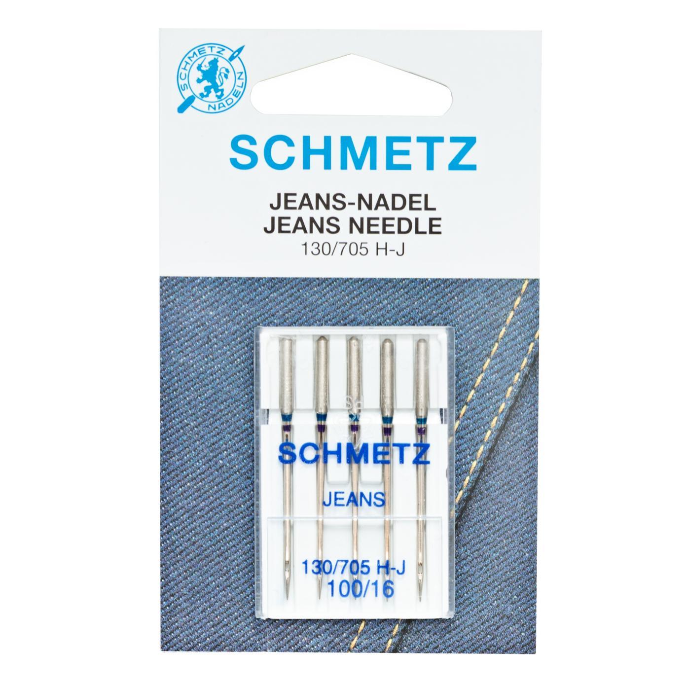 〔家用型〕德國藍獅牛仔布專用車針【16號】