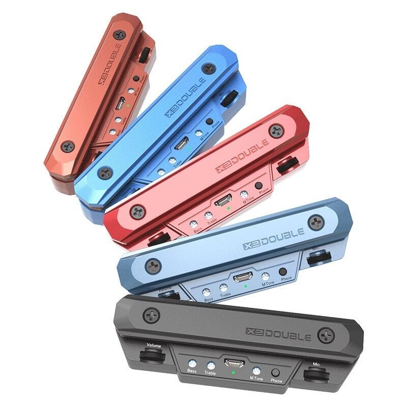 Double X0 雙系統 拾音器 響孔式 木吉他用 (多色可選)