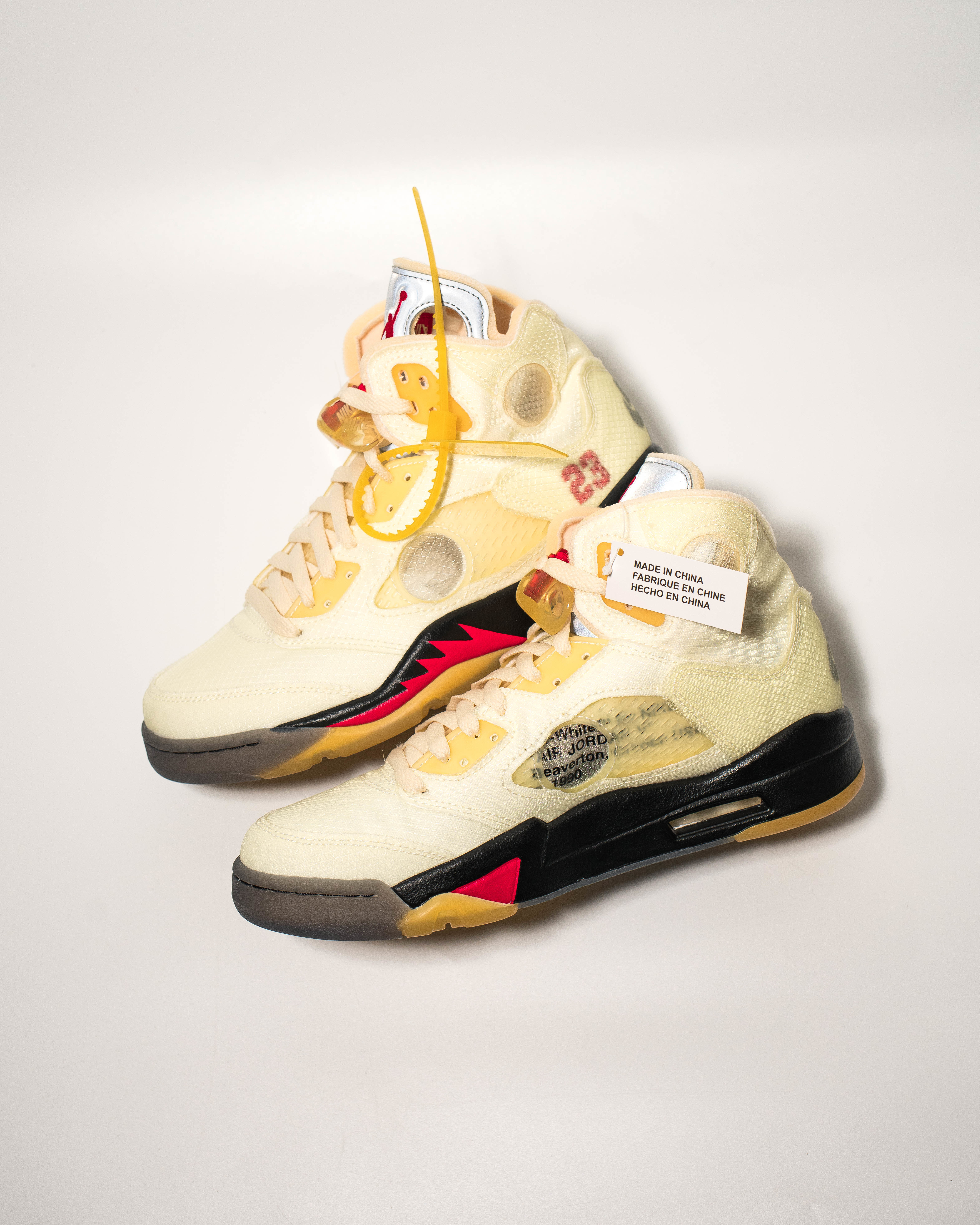 [現貨] Jordan x OFF-WHITE 5 Retro "Sail" DH8565-100