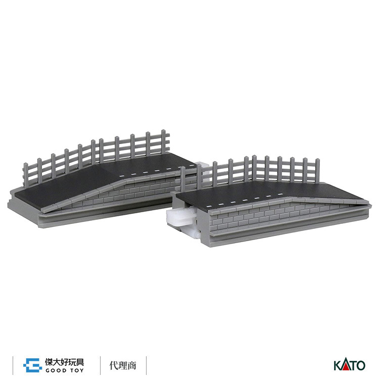 KATO 23-135 建物 地方型月台 對向式 末端 (2入)