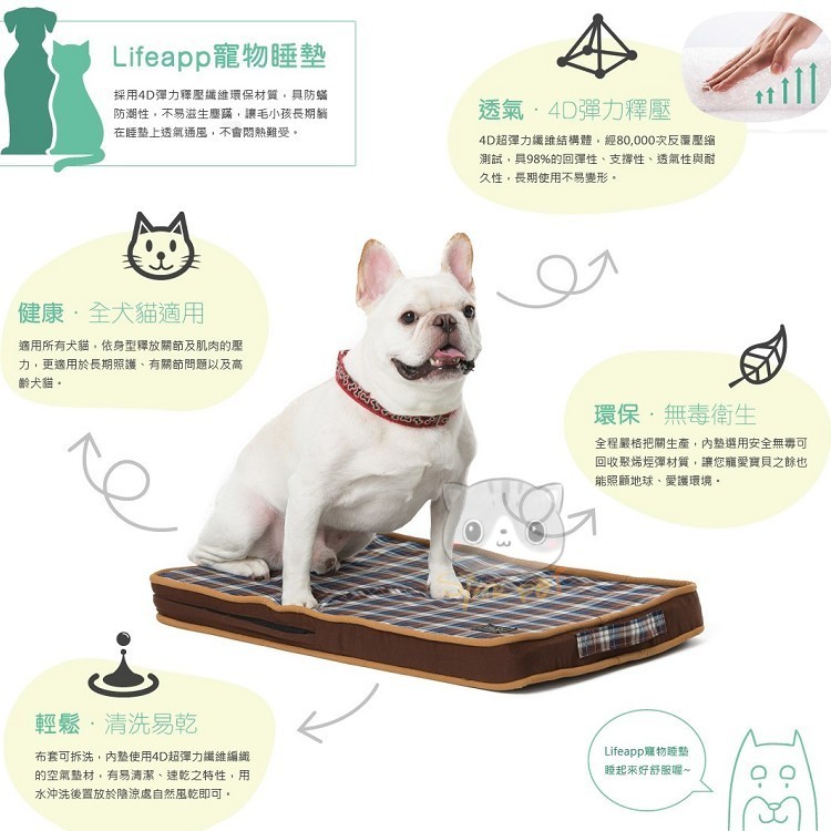 Lifeapp Classic Bed Blue