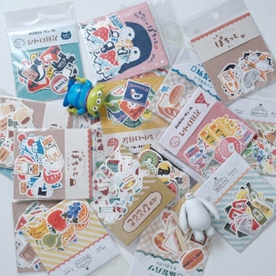 Japan Furukawa Paper Crafts Mino Washi Sticker Pack No. 2 Store