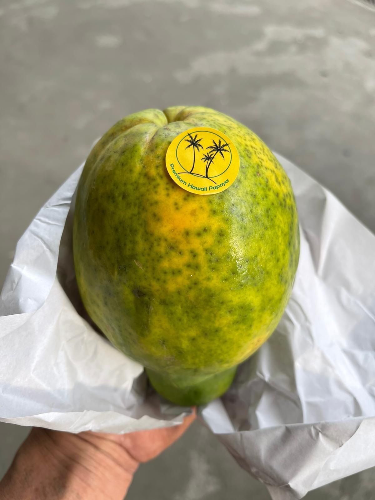 夏威夷樹上熟木瓜