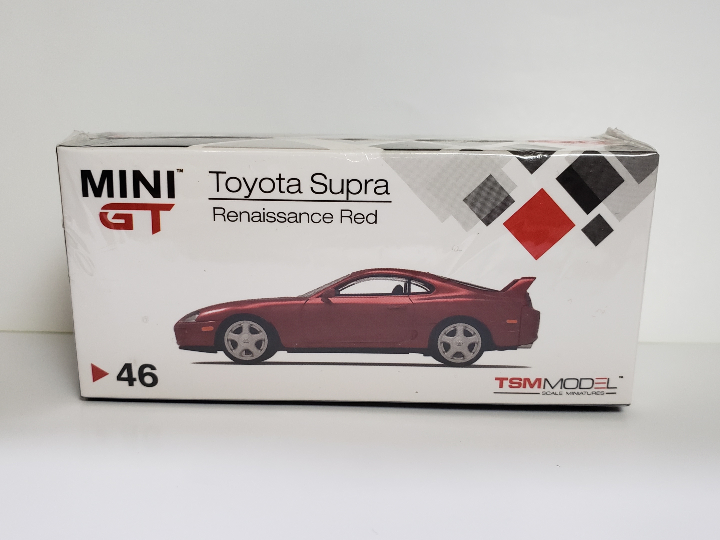 Mini GT 1/64 No.46 Toyota Supra Renaissance Red
