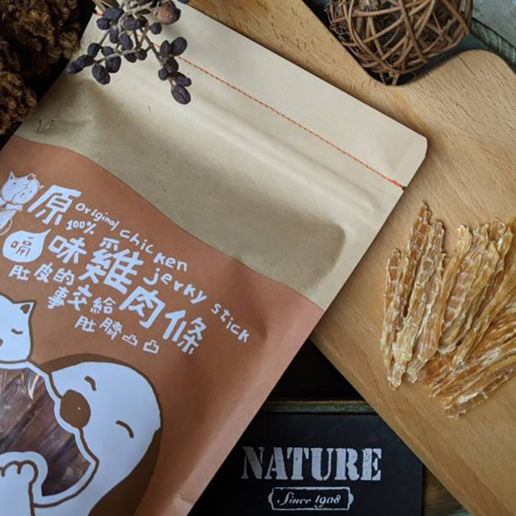 Tudogi 肚臍凸凸｜雞肉條 100g（犬用零食）