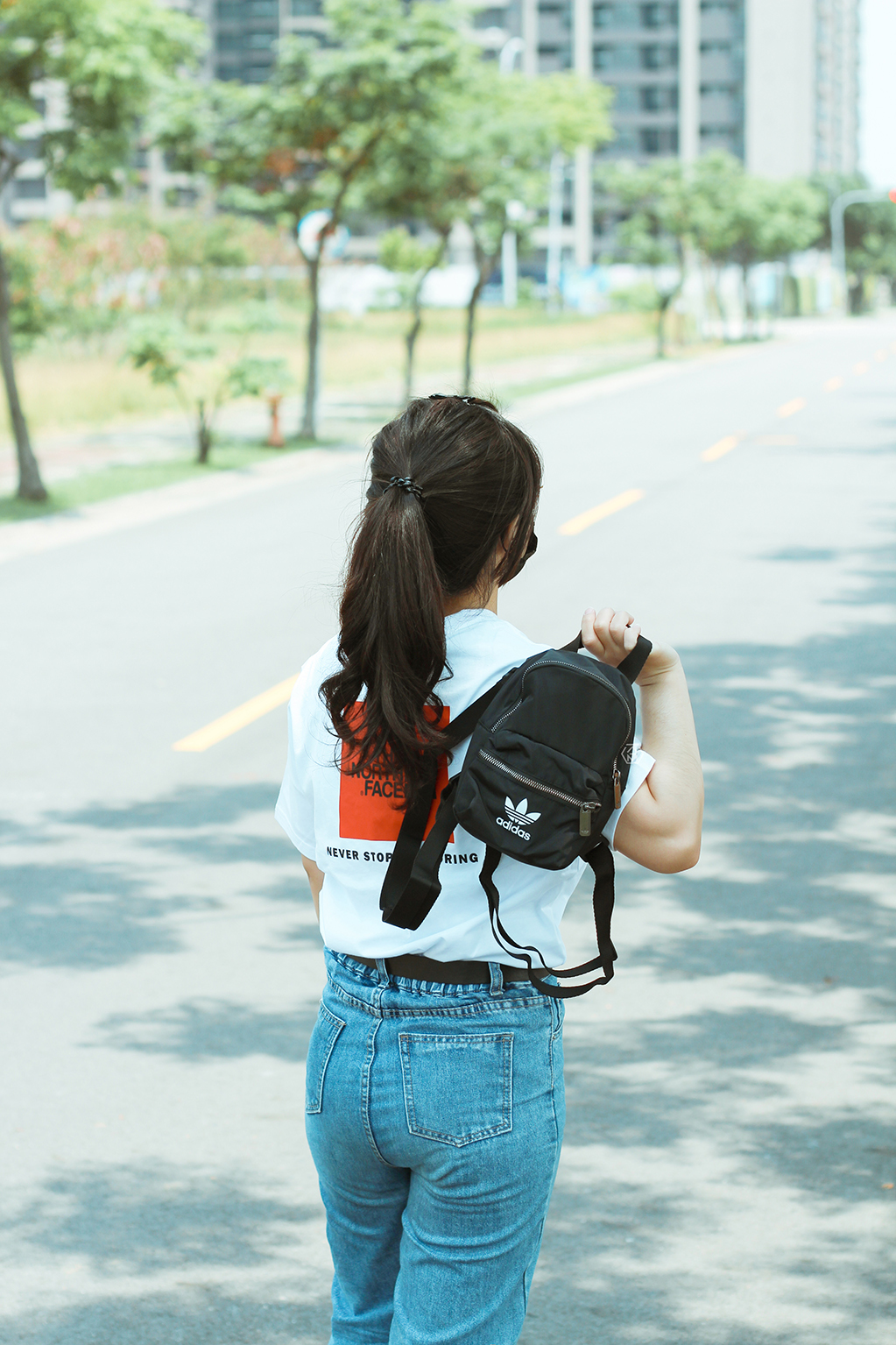 Adidas mini backpack outlet red