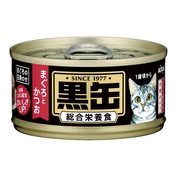 日本黑罐 吞拿魚 + 鰹魚 *24罐*