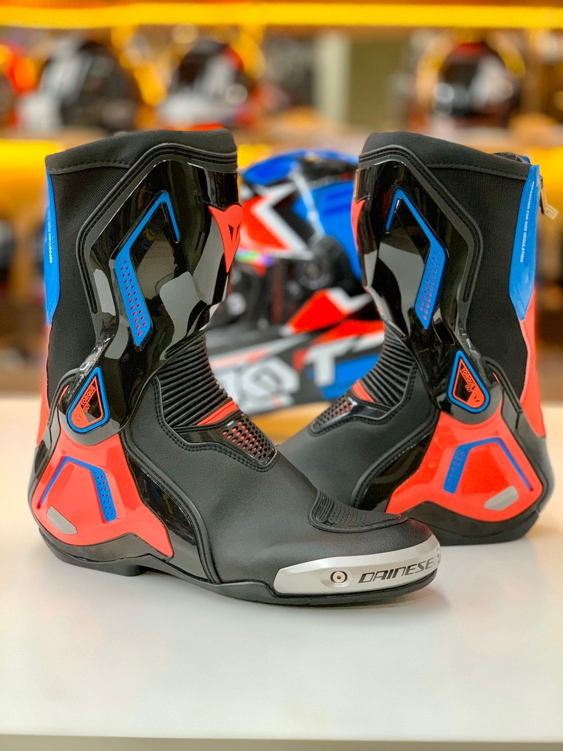DAINESE TORQUE 3 OUT BOOTS PISTA 1 車靴