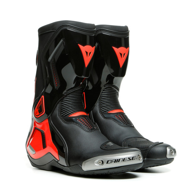 DAINESE TORQUE 3 OUT BOOTS BLACK/FLUO-RED 黑螢光紅 車靴