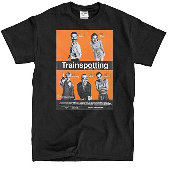 猜火車 Trainspotting (1996) 主角人物款短TEE