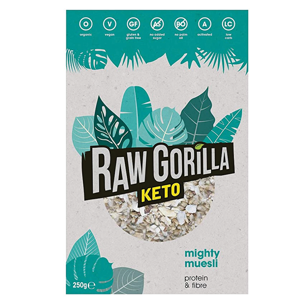 Raw Gorilla Keto 生酮天然有機果仁早餐 - 原味 (250g) (57115)