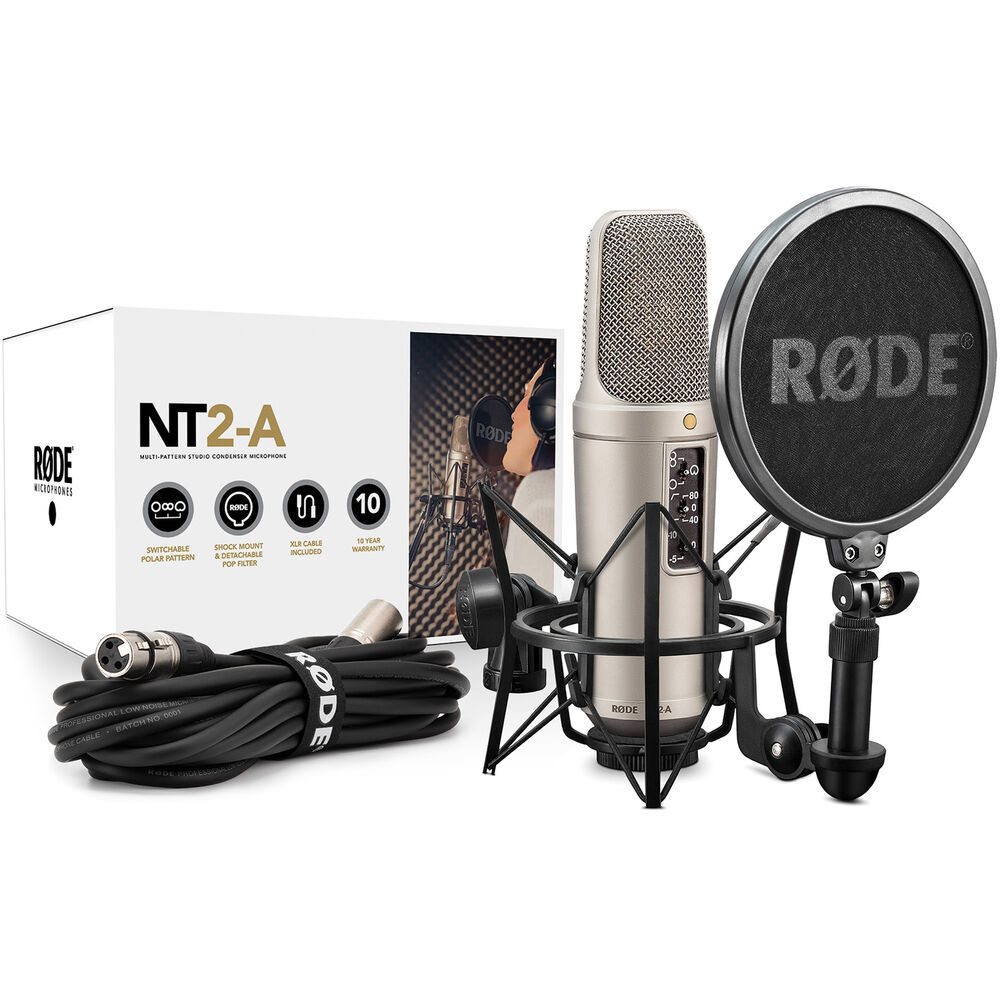 RODE NT2-A 週年紀念版電容式麥克風套裝組NT2-A 公司貨