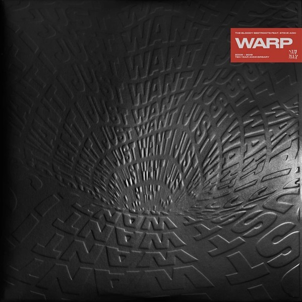 The Bloody Beetroots Feat. Steve Aoki《Warp (2009 - 2019: Ten Year Anniversary)》 （限量透明膠2LP）