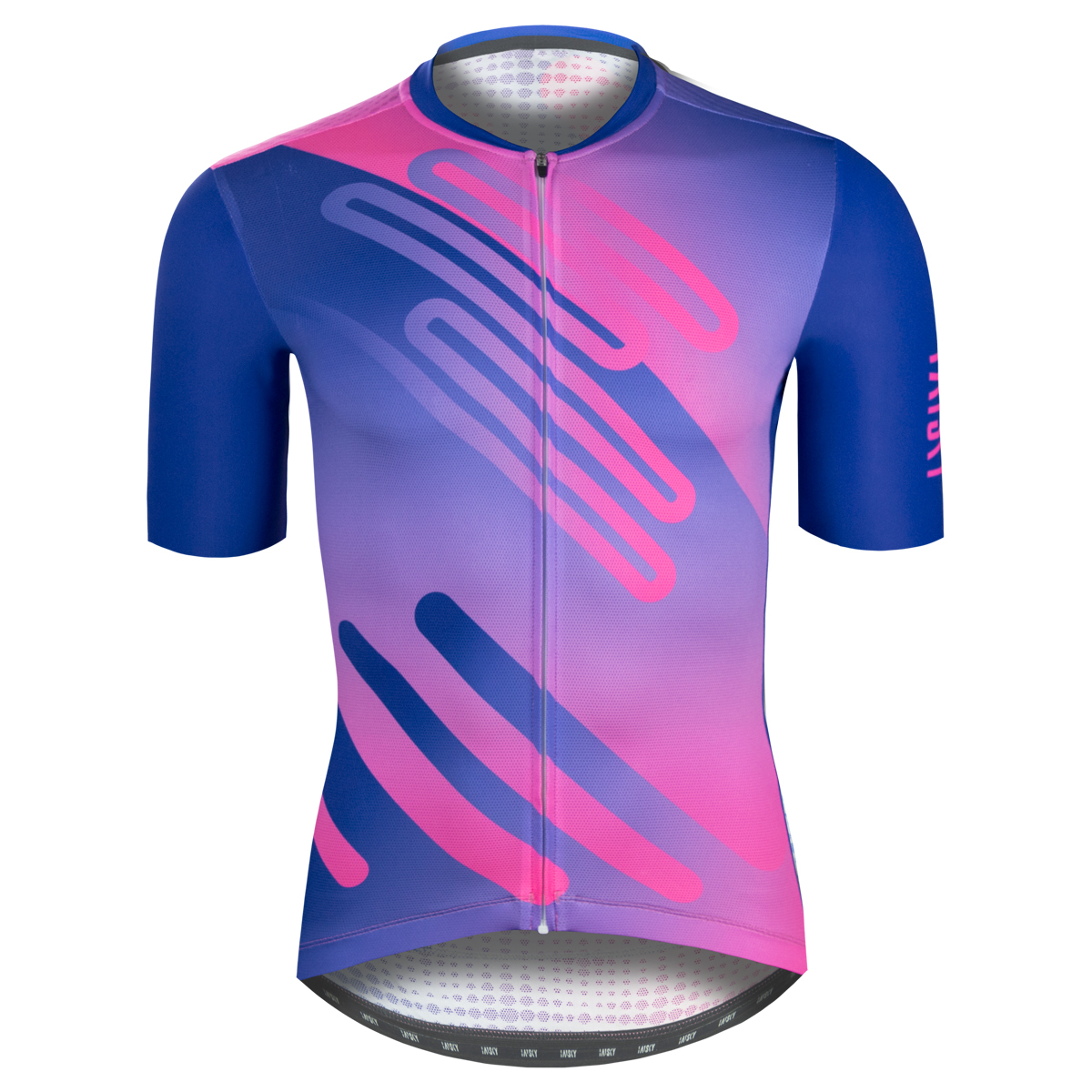 男款空力短車衣 嵐焰 藍