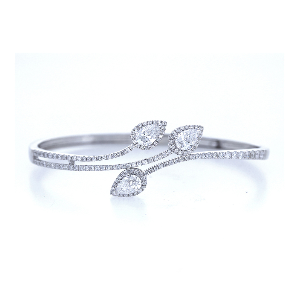 比翼雙飛  —  GIA1.5克拉鑽石手環