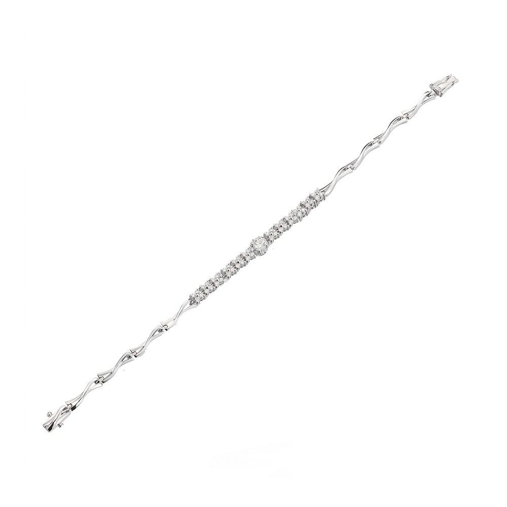 璀璨星光 — GIA30分鑽石手鍊