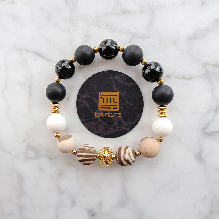 《無OMNONE 玉石手鍊》圓舞曲系列 - 原野