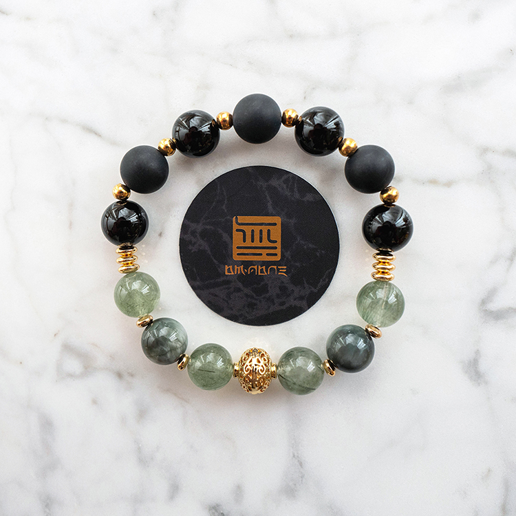 《無OMNONE 玉石手鍊》圓舞曲系列 - 森林