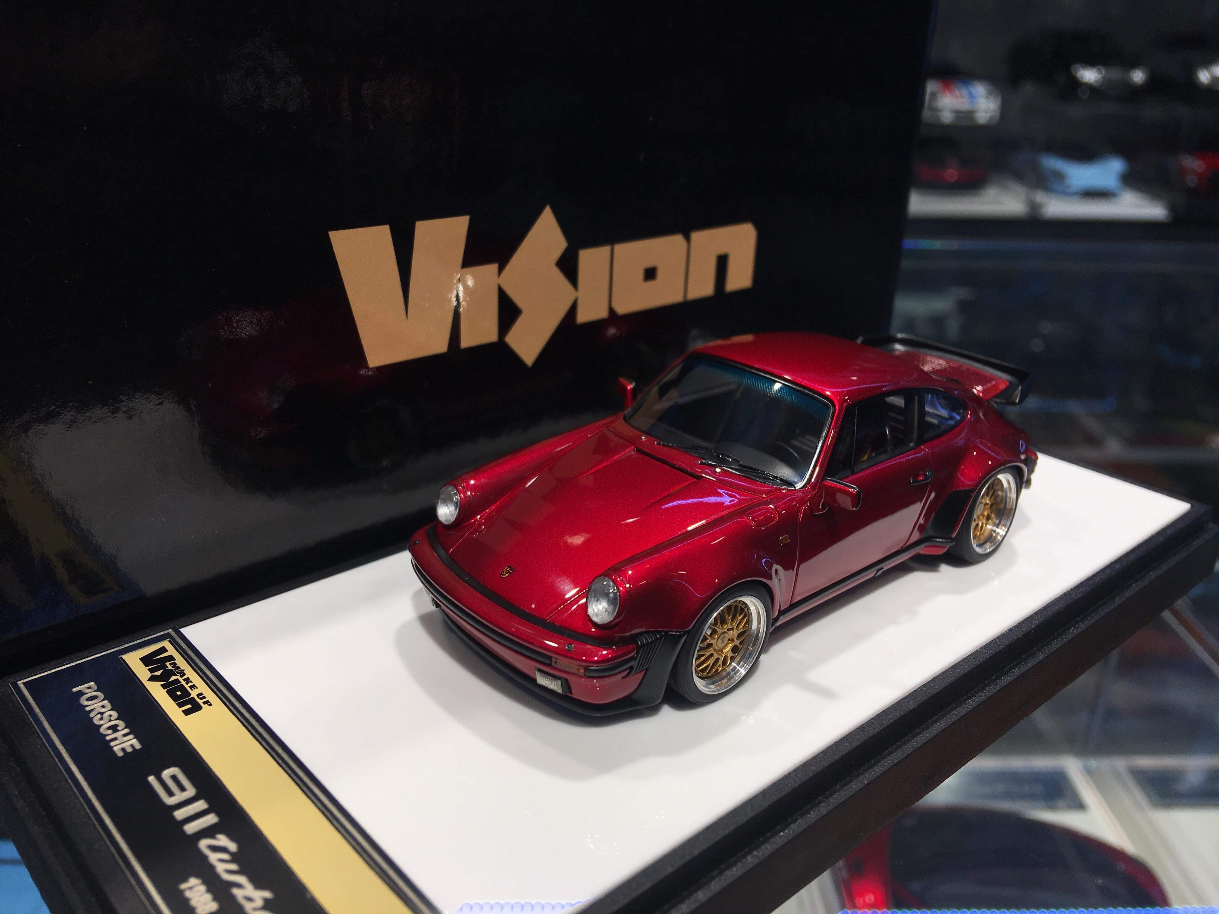 MakeUp VM115A2 Porsche 911 (930) Turbo Candy Red 1/43