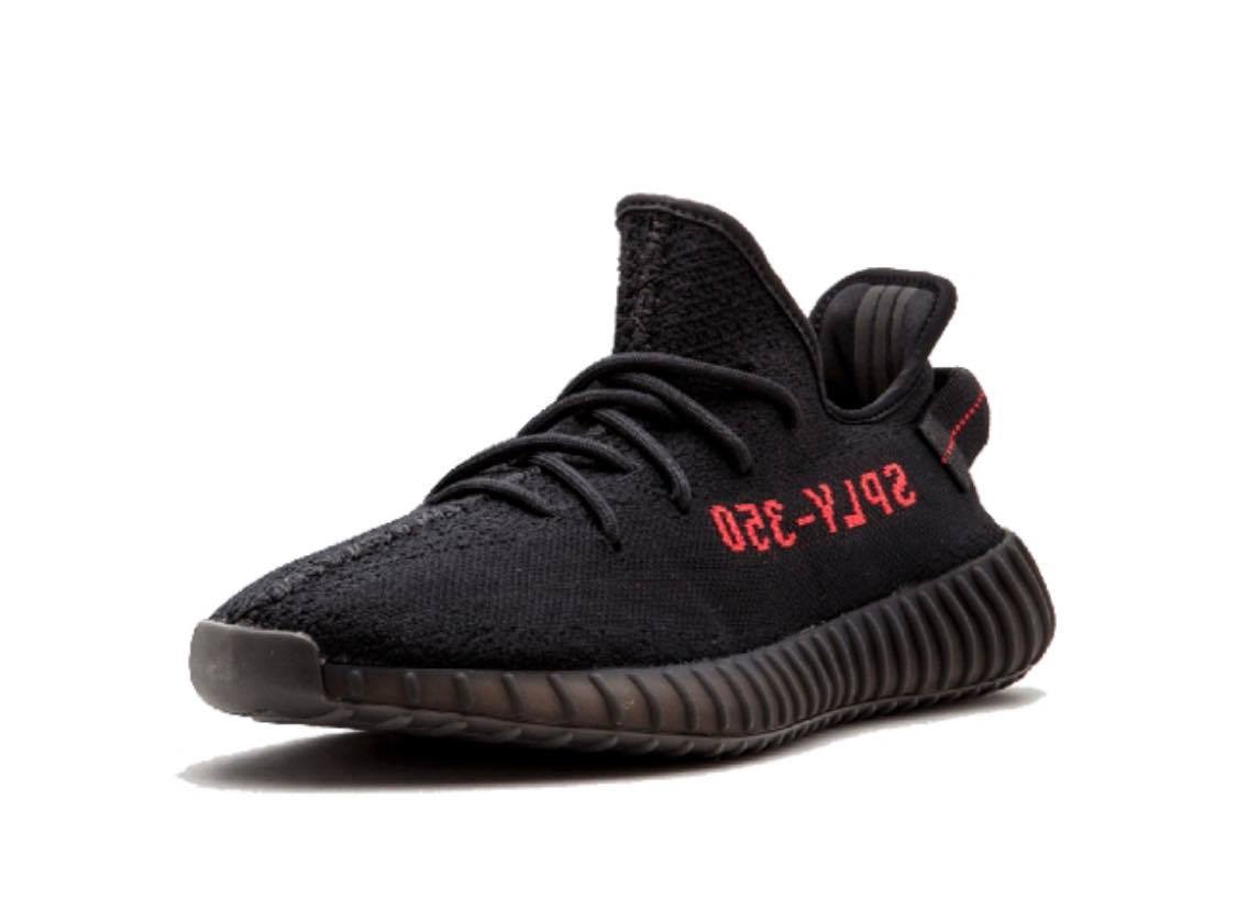 Adidas Yeezy Boost 350 V2 黑底紅字CP9652