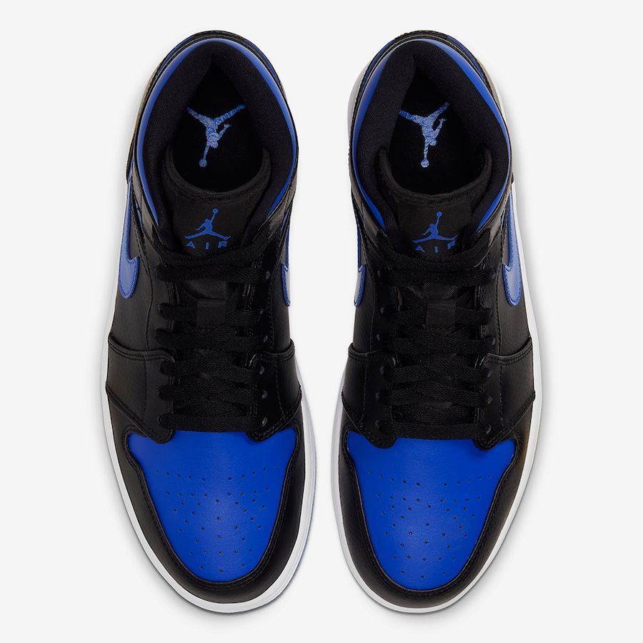 air jordan 1 mid royal white
