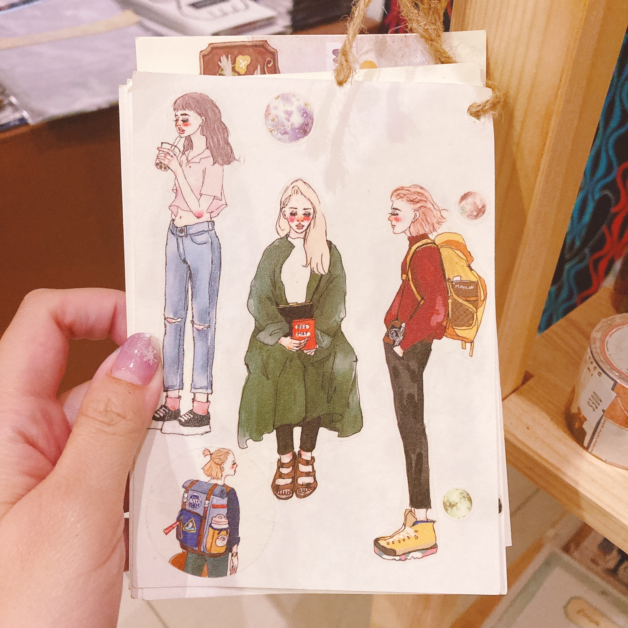 甜蜜生活｜遙遠的旅途 紙膠帶