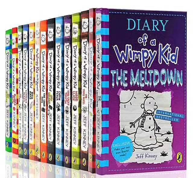 Diary of A Wimpy Kid Ultimate Complete set