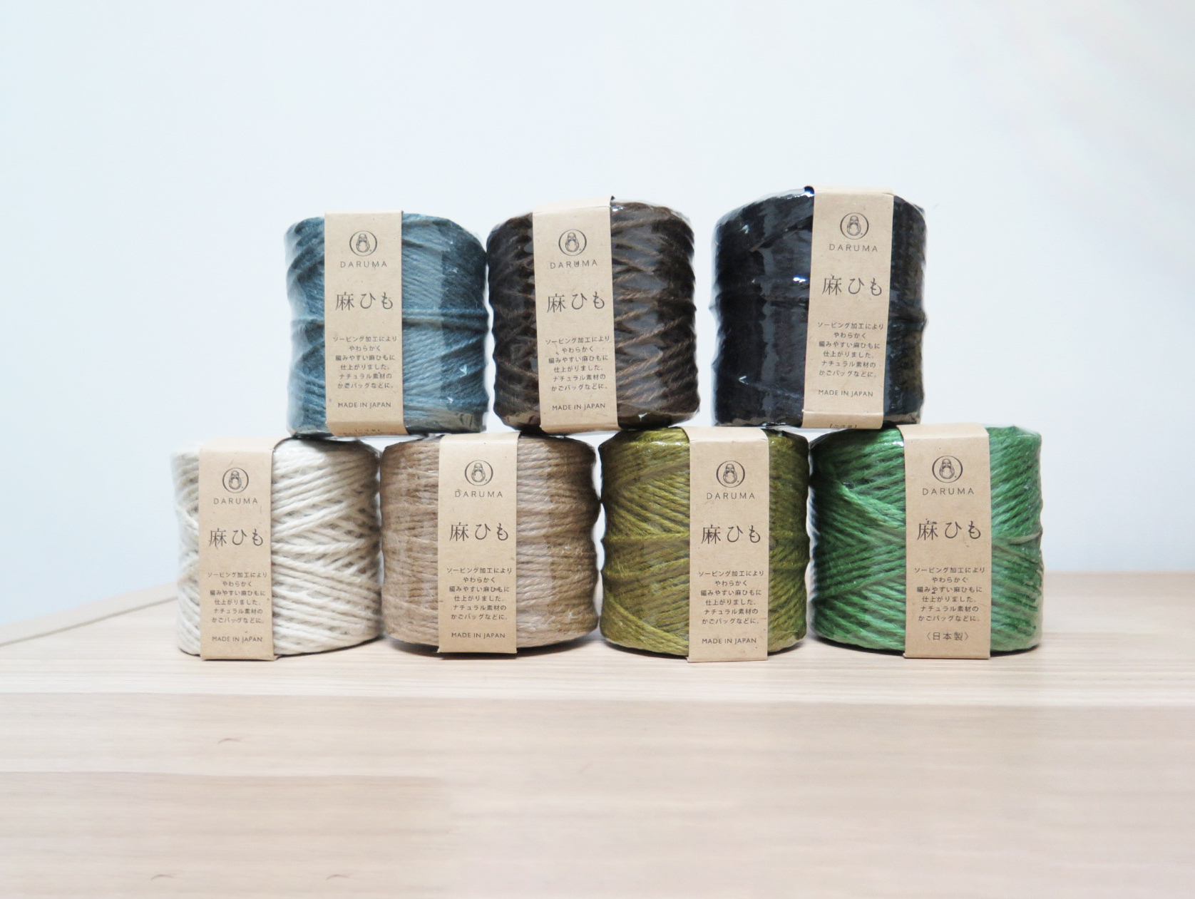 !! NEW !! 日 本 製  麻  線 大 容 量 Daruma Jute