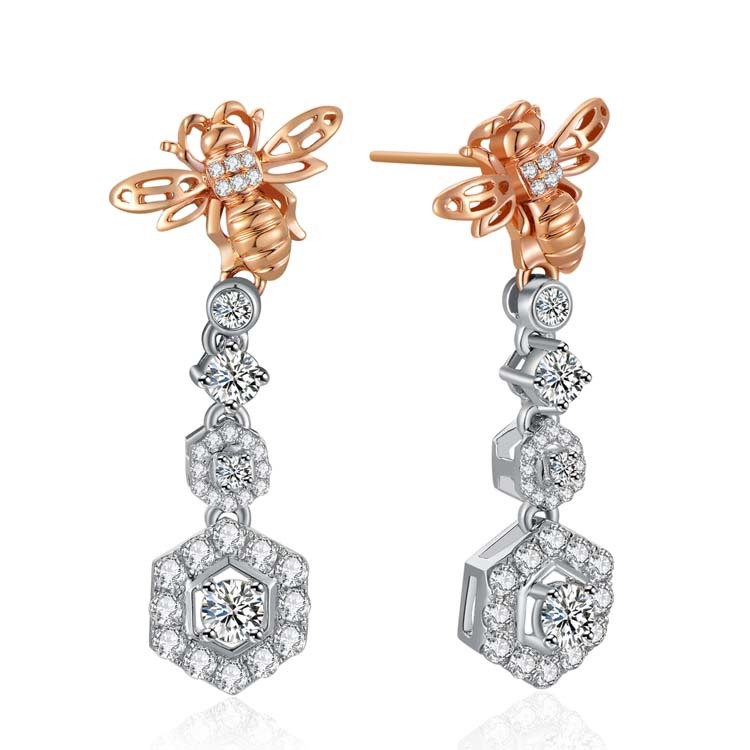 【傳承之美】瑰麗蜂巢耳環