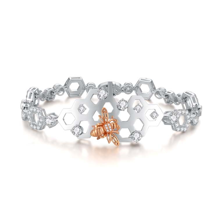 【傳承之美】瑰麗蜂巢手鏈