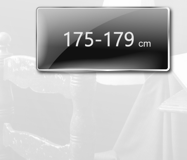 適合身高175-179公分的類似訂製商務襯衫版型