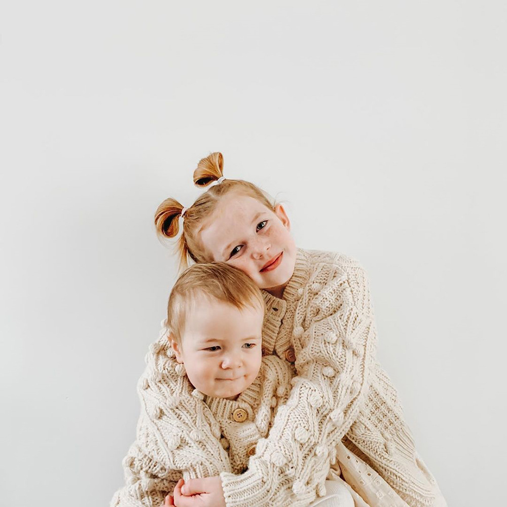 Small Ball Knit Coat