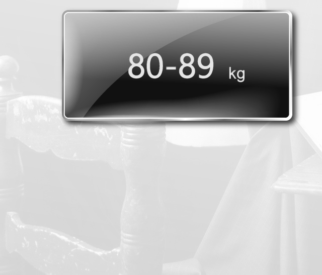 身高185至189公分，體重80至89公斤，尺寸建議表