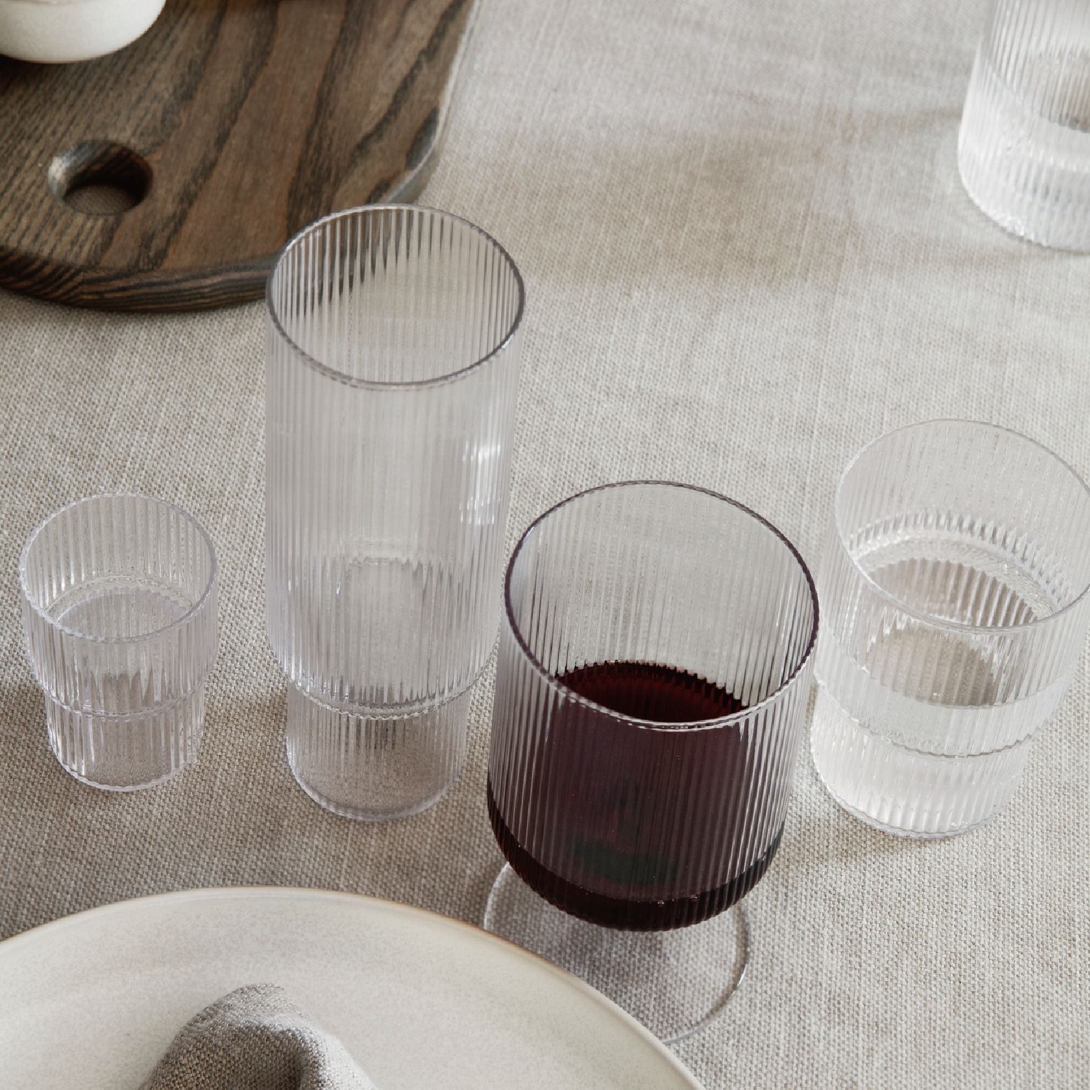 漣漪 / 小水杯四件組 by ferm LIVING