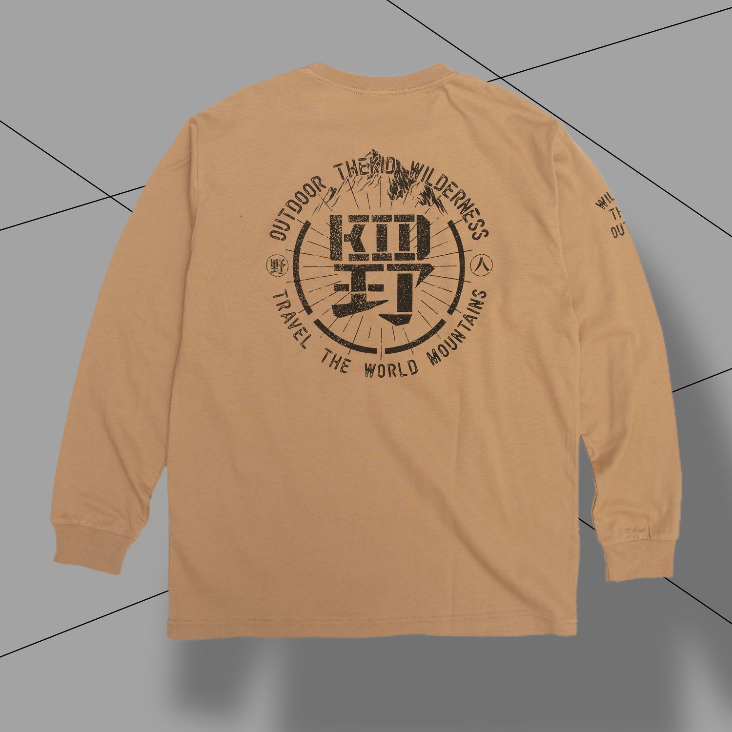 KID ® 山野人長T 卡其