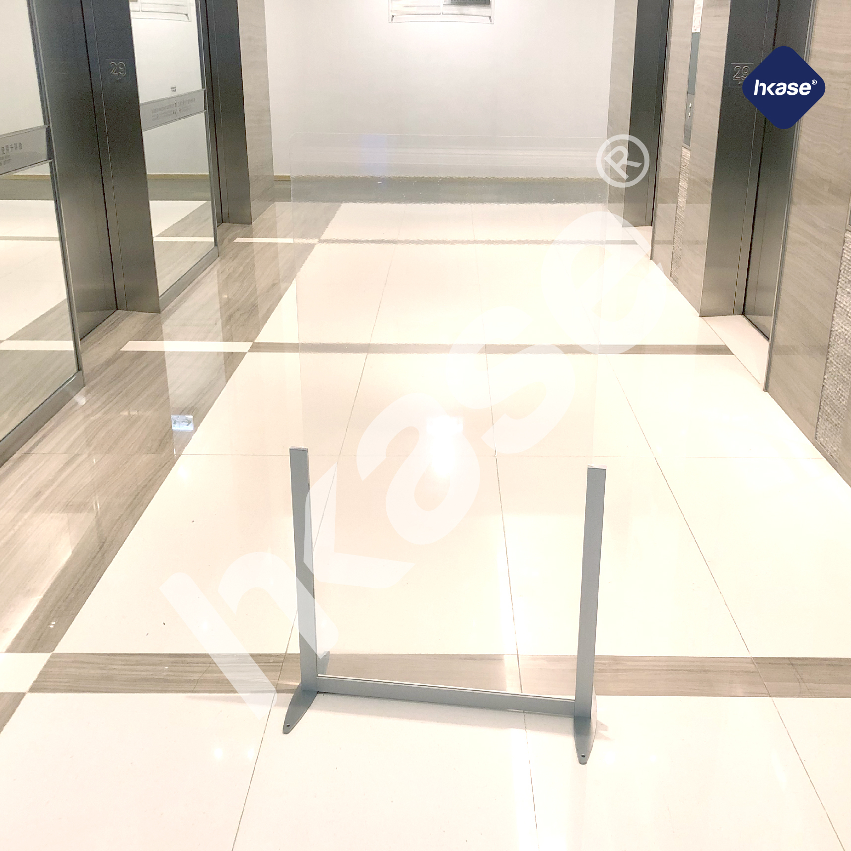 HKase Self-supporting Protective Moveable J Panel - Sliver