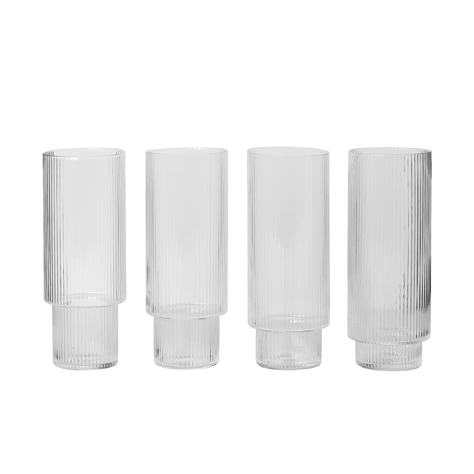 漣漪 / 高水杯四件組 by ferm LIVING