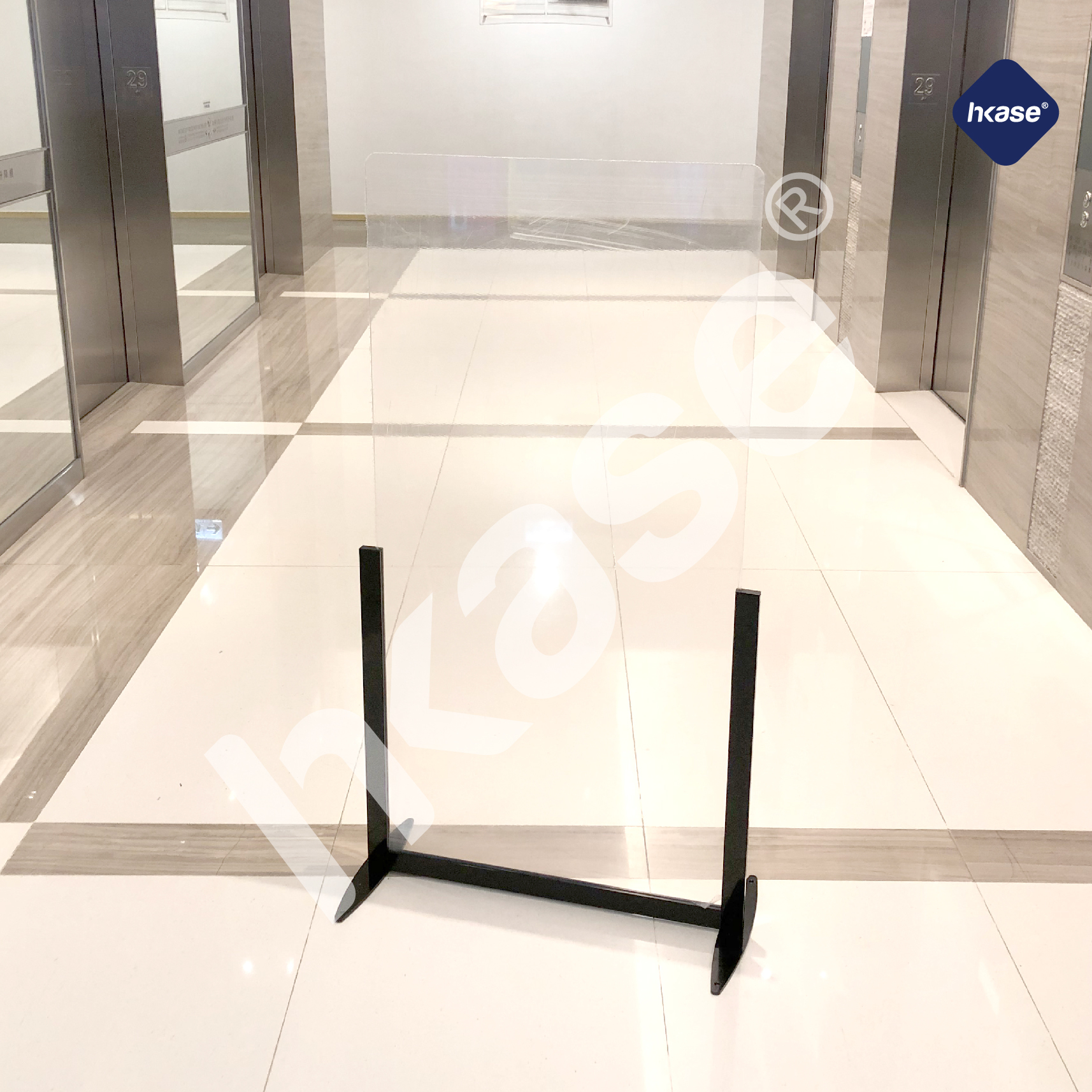 HKase Self-supporting Protective Moveable J Panel - Black