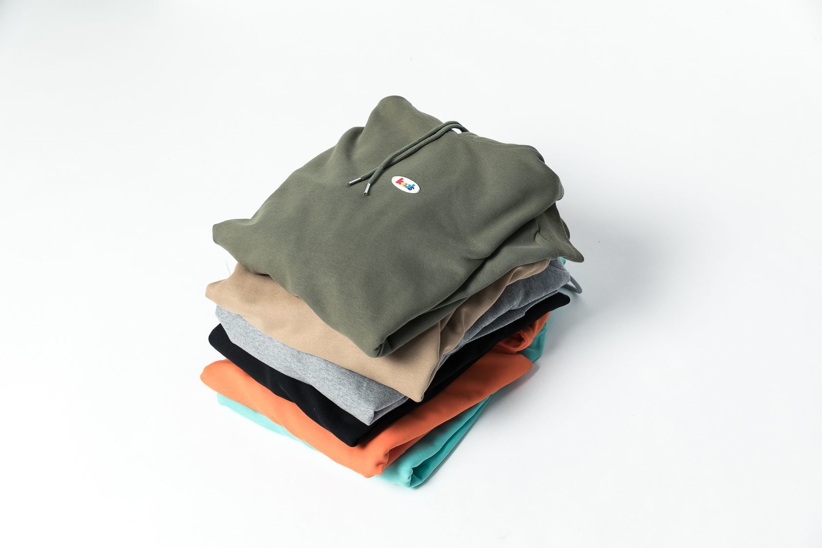 KIIKS Logo Hoodie 多色  黑/橘/卡其/灰/綠/湖水綠 帽T